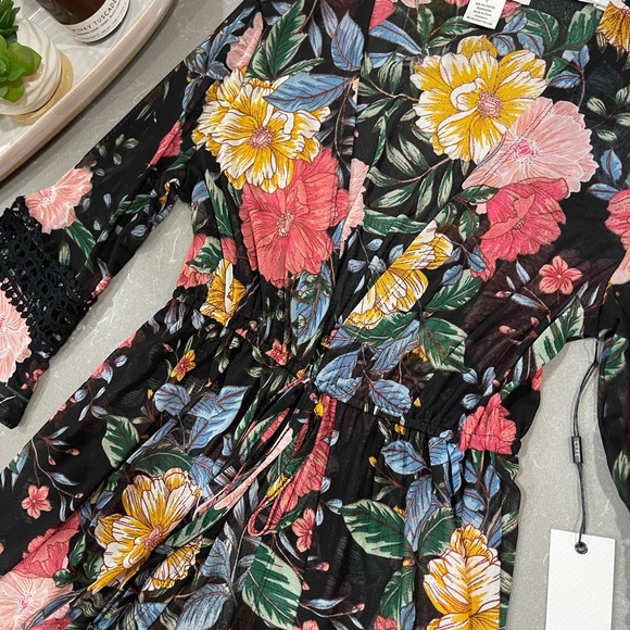 L.I.F.E. Love is for Eternity, BOHO kimono cover up, kimono, Small, NWT. - Picture 3 of 3